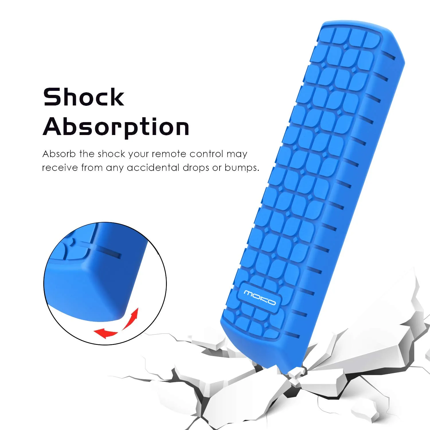 MoKo Fire TV Stick cover silicone blu verde 2 pezzi