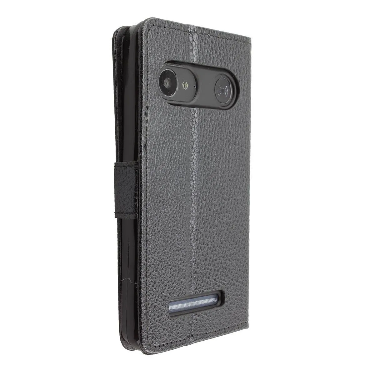 caseroxx Bookstyle Custodia a Libro Doro 8035 Nera