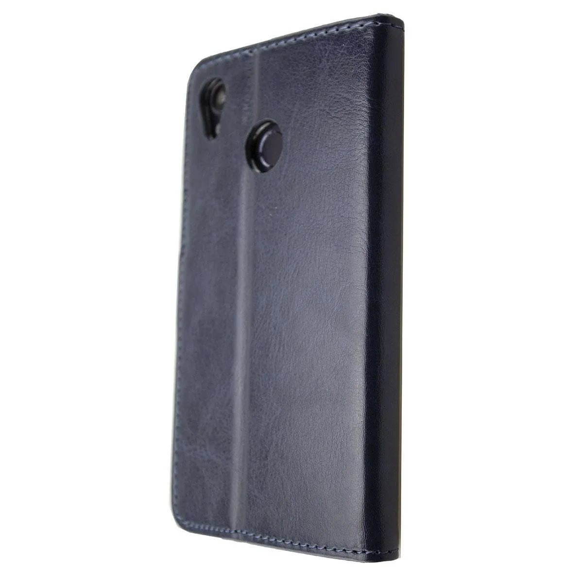 caseroxx Bookstyle Gigaset GS185 custodia azzurra portafoglio