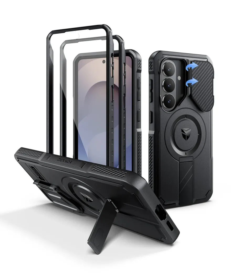 Dexnor Cover Samsung Galaxy S26 6.3 Magnetica Nera Antiurto