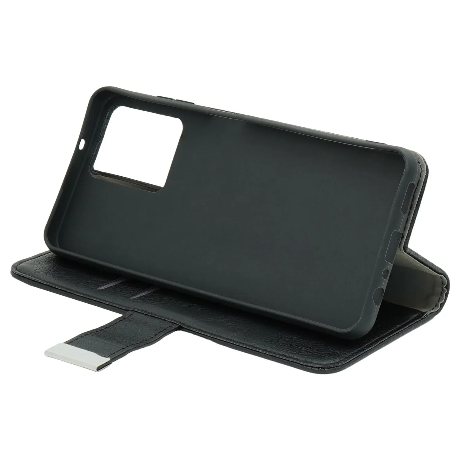 caseroxx Bookstyle custodia libro Fusion X1 nera portacarte