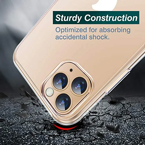 MoKo iPhone 11 Pro Max Cover Trasparente Sottile TPU