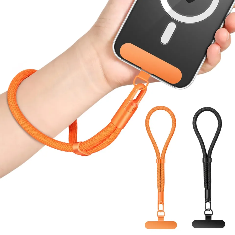 MoKo Laccio Polso Cellulare Regolabile Set 2 Arancione Nero