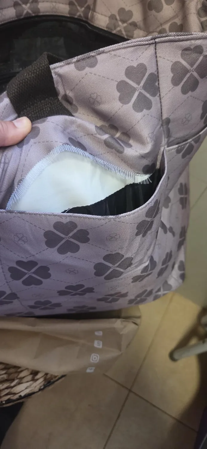 EOIWUY Quadrifoglio borsa mare donna 35L impermeabile