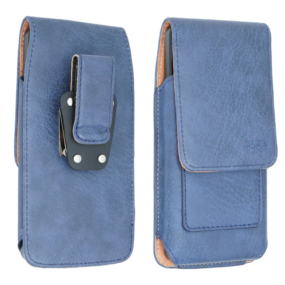 caseroxx Outdoor borsa Gigaset GS6 azzurra clip metallo