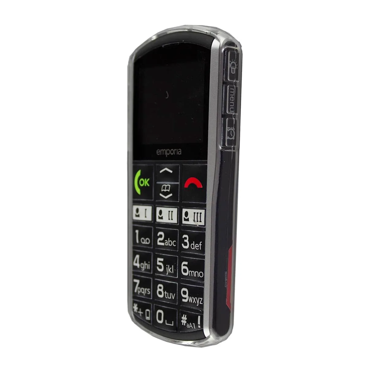 caseroxx per Emporia Simplicity V27 cover TPU trasparente