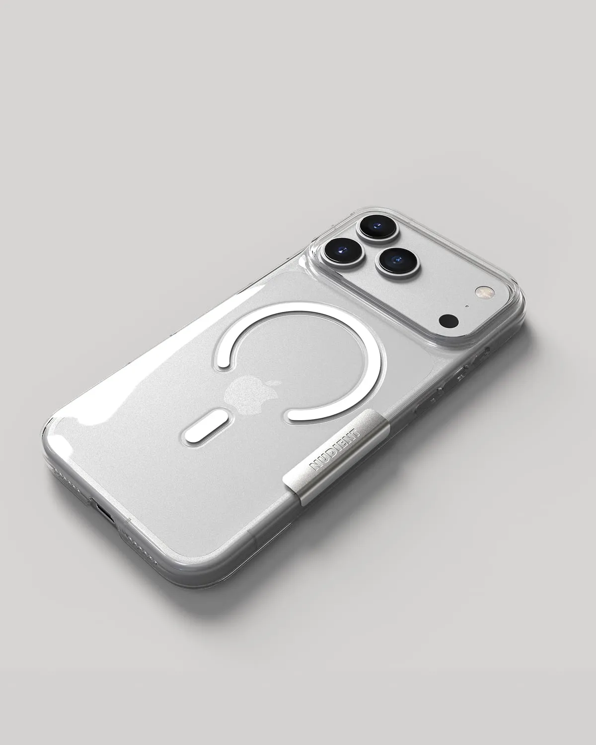 Nudient Thin Case iPhone 18 Pro Max cover Transparent MagSafe