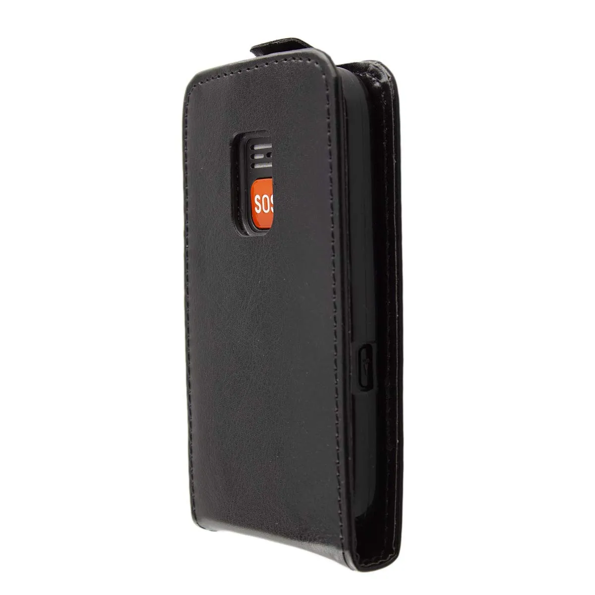 caseroxx flip cover Artfone CS181 nera magnetica
