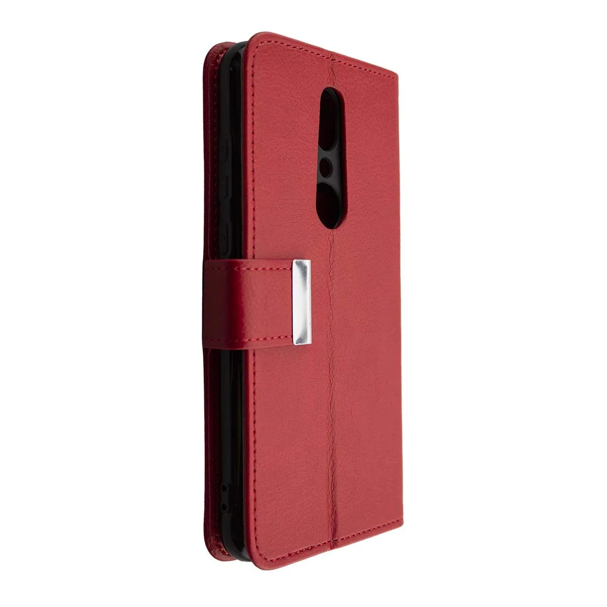 caseroxx Bookstyle custodia libro Sharp Aquos V rossa magnetica