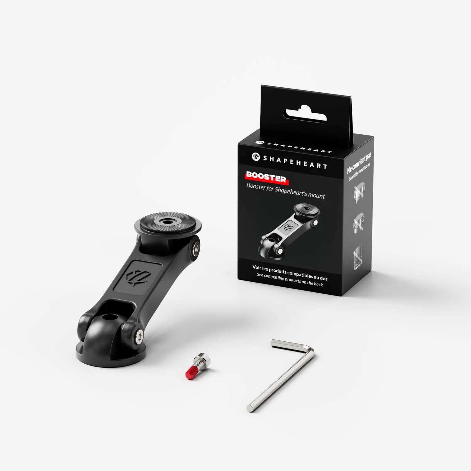 Shapeheart Booster 360° rialzo supporto telefono Pro 6,3 cm
