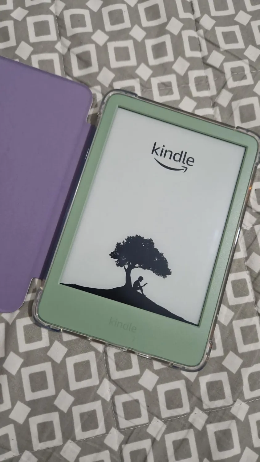 MoKo Kindle Basic 6" 12ª Gen 2026 custodia bianco/blu