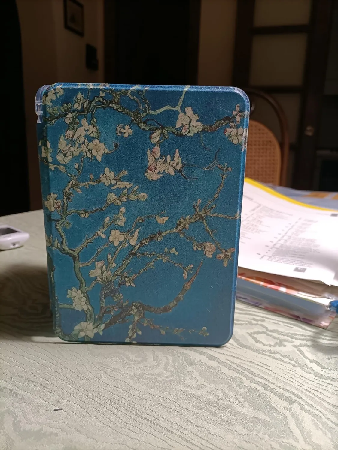 MoKo Cover Kindle Paperwhite Colorsoft 2024 bianco blu