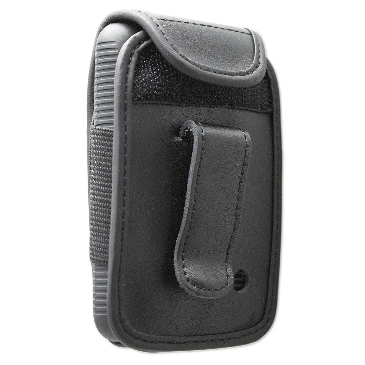 caseroxx Borsa Pelle Dexcom G6 Nera con Clip Cintura