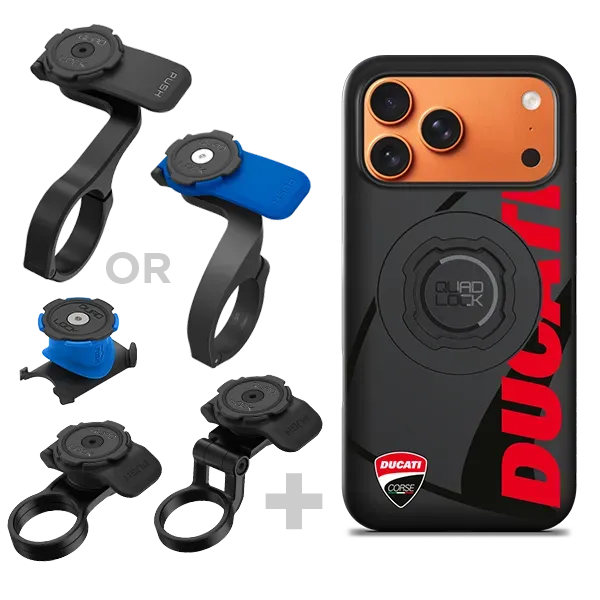 Quad Lock Kit Bici Ducati Corse Edition MAG protettiva